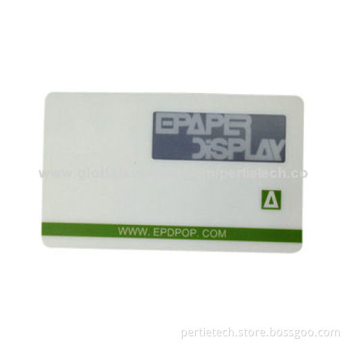 Epaper card, new design for commercial business card cases